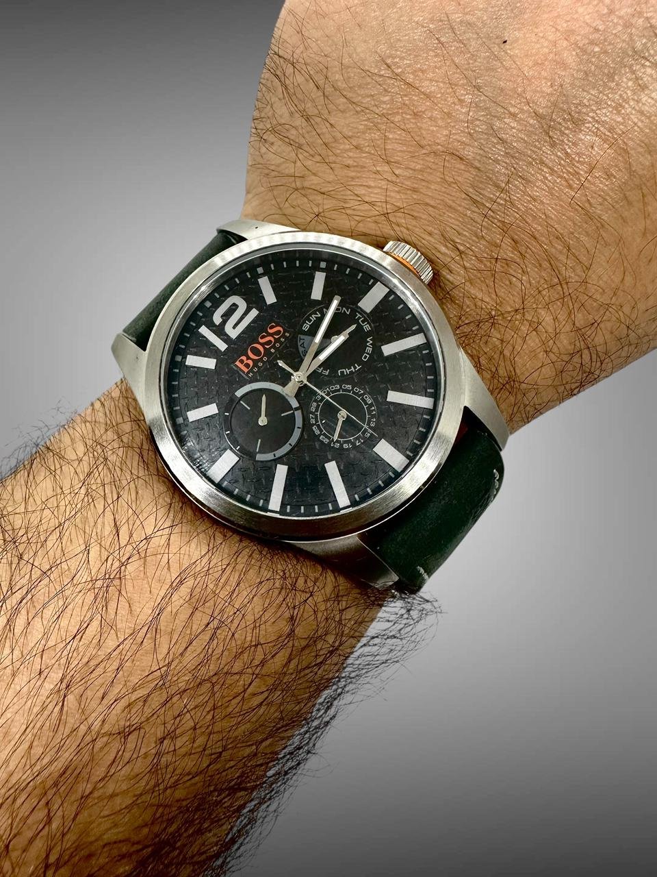 Hugo Boss Branded Chronograph Watch - Image 3