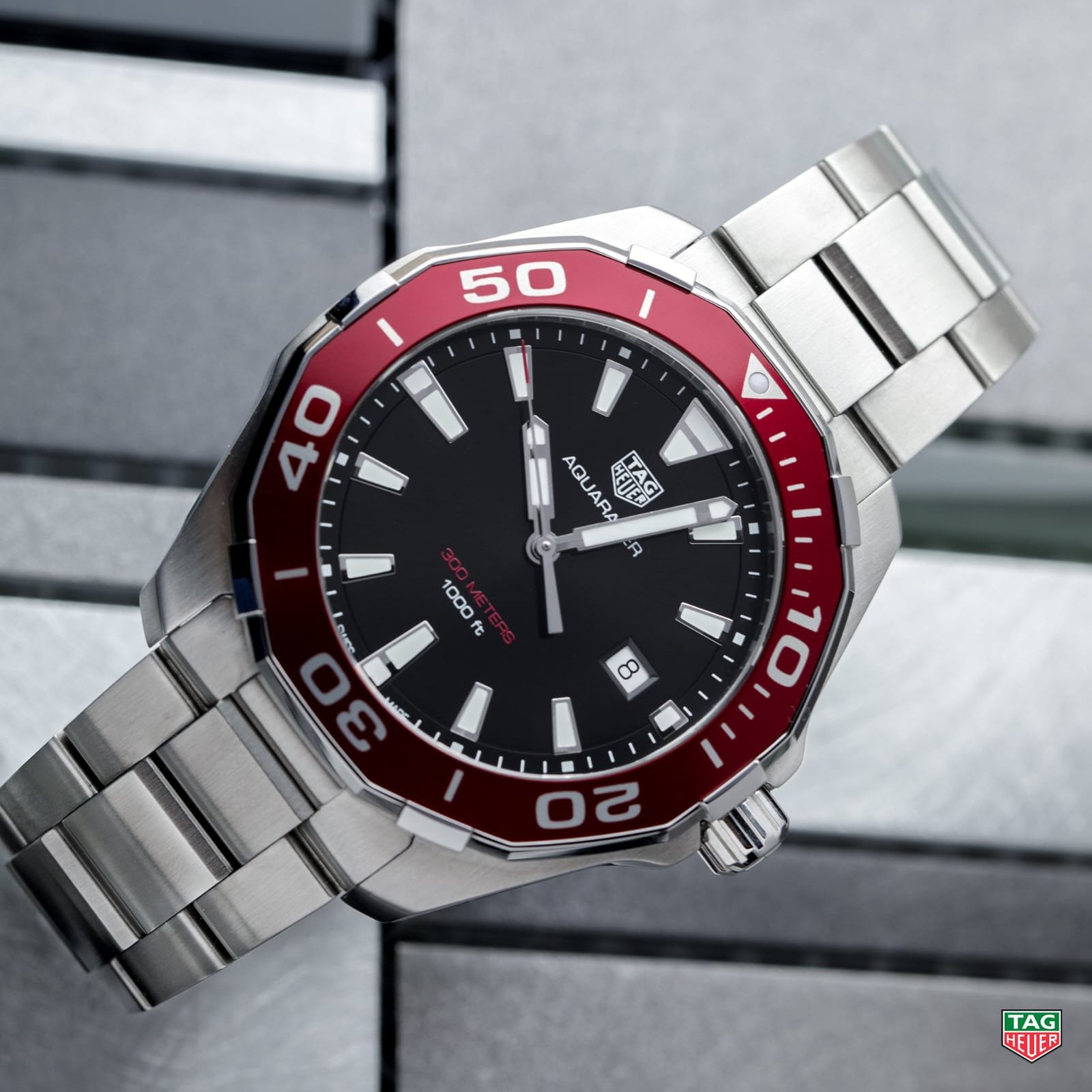 Tag Heuer Aqua Racer watch - Image 4